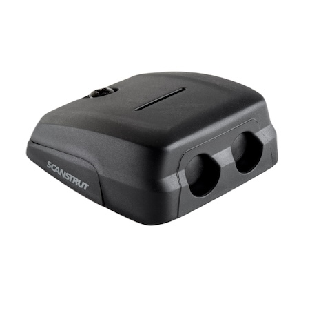 Scanstrut Double Cable Gland (Black) DS-HD10