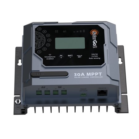 SolarGo2 100V 30A MPPT Solar controller with BT and Display