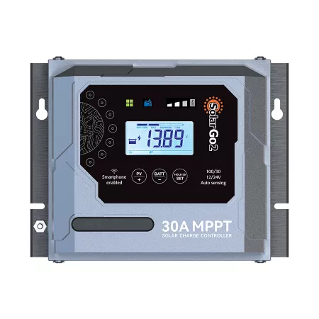 SolarGo2 SolarGo2 100V 30A MPPT Solar controller with BT and Display