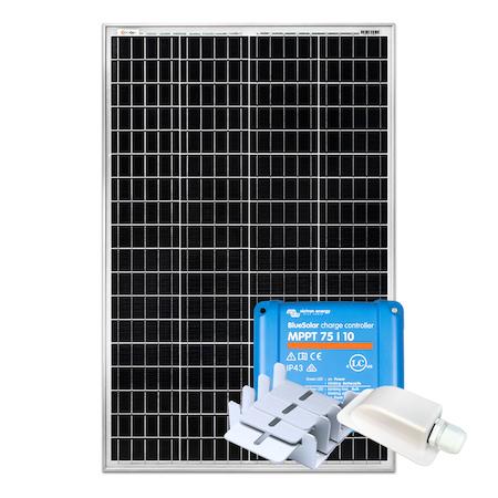 SolarGo2 130W Rigid Solar Panel Kit