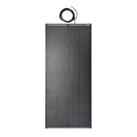 SolarGo2 250W Semi-Flexi Solar Panel Black Rear Exit