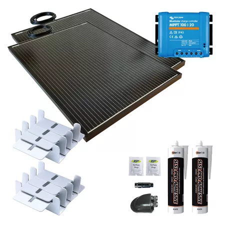 SolarGo2 SolarGo2 260W Solar Panel Black (2x130w)