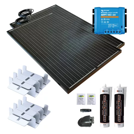 SolarGo2 SolarGo2 320W Solar Panel Black Kit (Copy)
