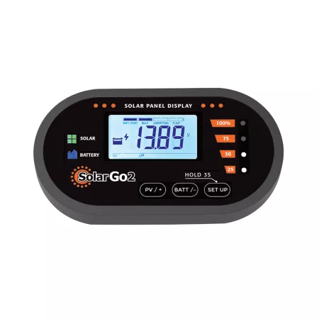 SolarGo2 Remote display for SolarGo2 MPPT units